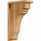 Ekena Millwork Pescadero Rough Sawn Corbel w/Backplate, Western Red Cedar, 6"W x 12"D x 20"H COR06X12X20PEC01RWR - alternate 1